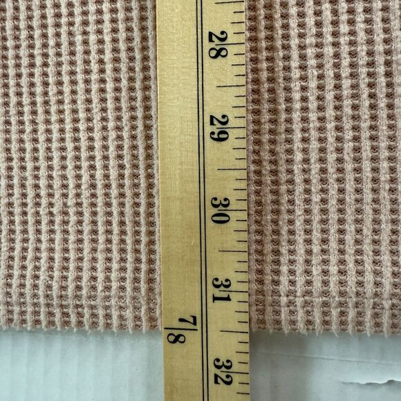 Chicos Zenergy 2-Piece Pink Waffle-Knit Cardigan & Tank Set Size 16/18 Resort - Picture 13 of 15